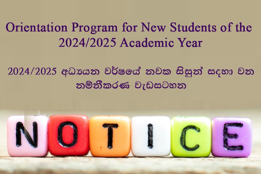 Orientation Program of the 2024/2025 Academic Year